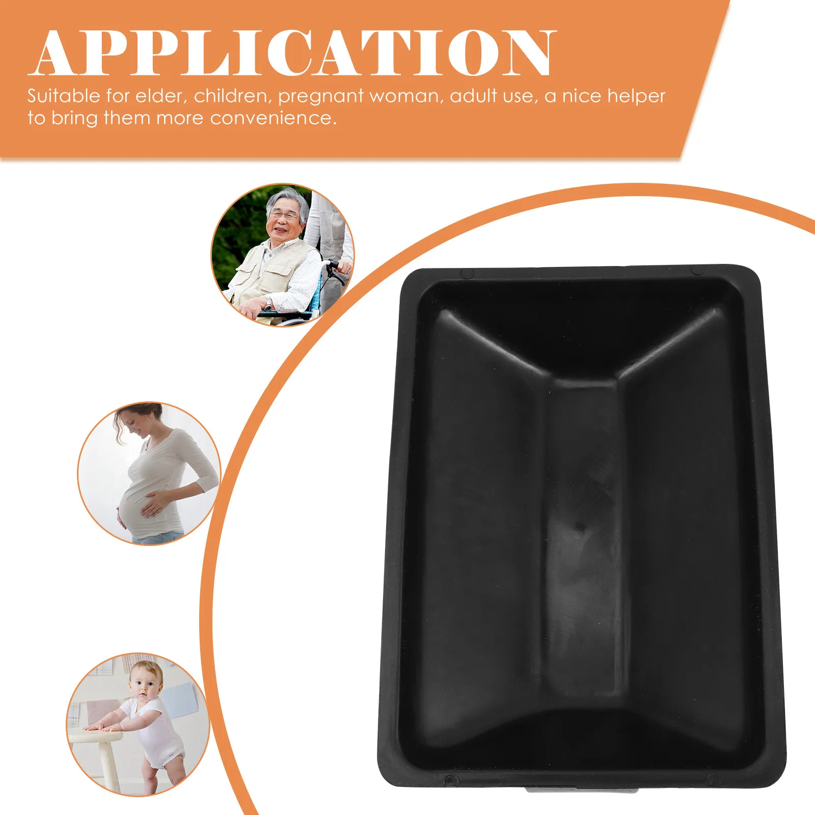 

Universal Wheelchair Potty Thick Sturdy Commode for Seniors Adults Pregnant Women Portable Reusable Urine Container Bedside