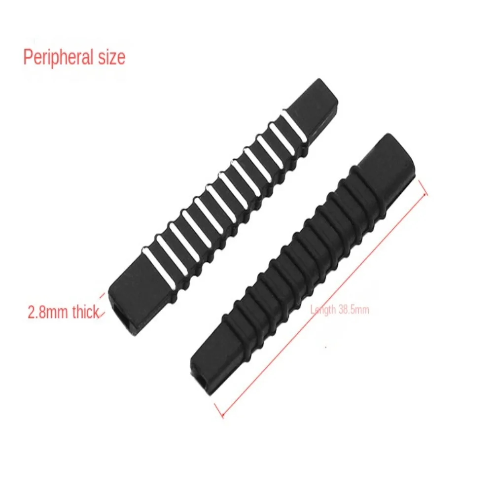 مكافحة قطرة سيليكون نظارات المضادة للانزلاق الأكمام سيليكون نظارات قبضة مرنة معبد تلميح السدادات حامل نظارات التجنيب أصحاب #5