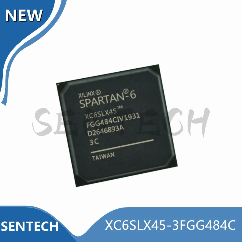 1PCS/LOT New Original XC6SLX45-3FGG484C FBGA-484 Programmable logic device chip