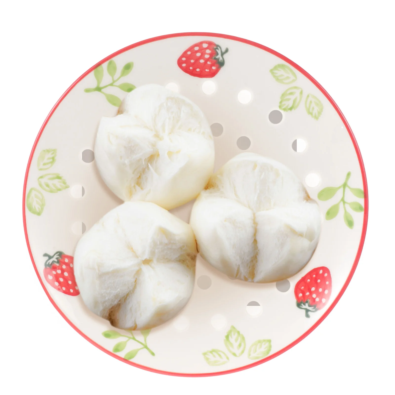 

Multi-Hole Ceramic Steaming Plate for Dumpling Bun Fish Cooking Heat Conductive Non-Stick Easy Clean Kitchen Cookware Dinnerware