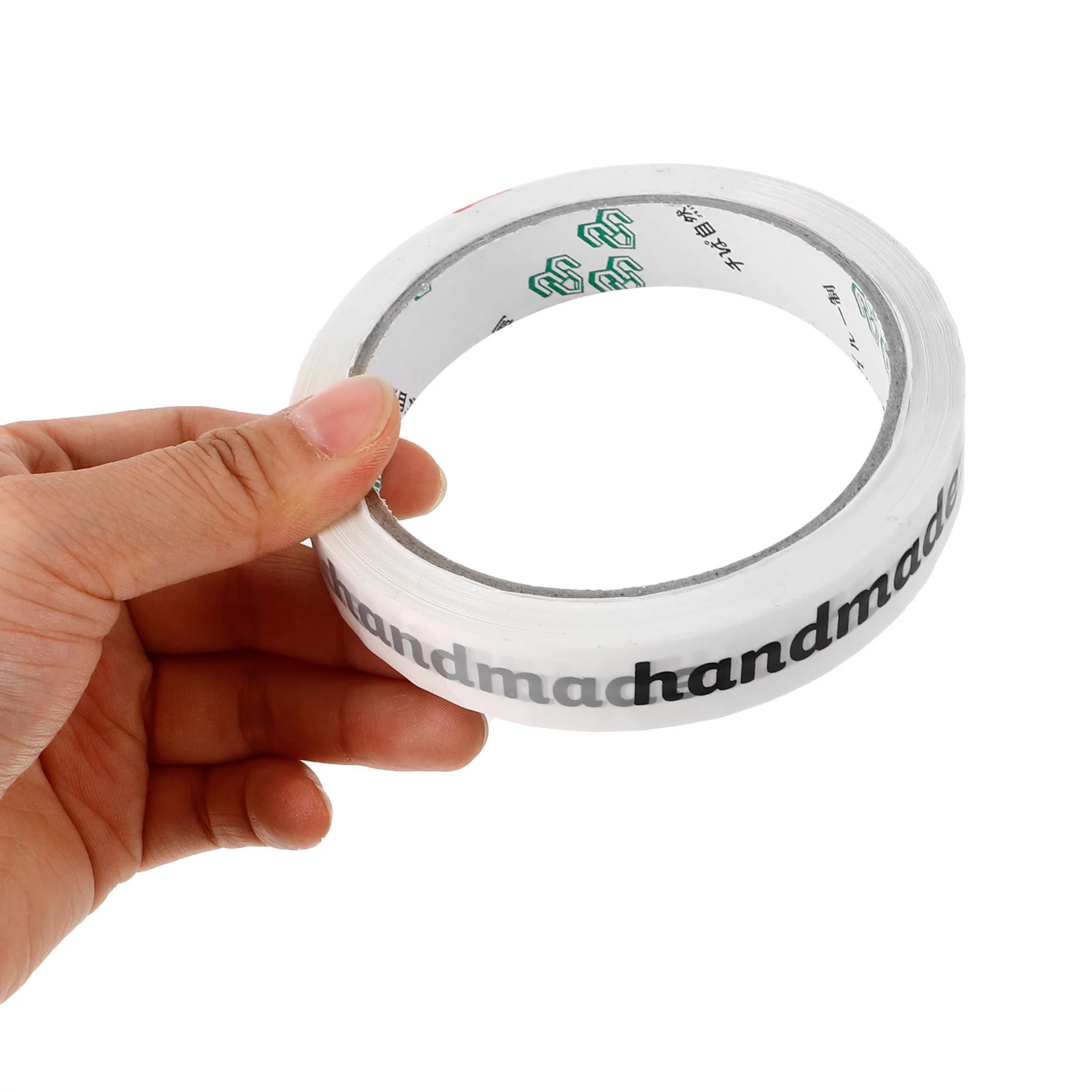 

1 Roll Sealing Tape Kraft Paper Pe High Adhesive Strength for Handmade Packaging and Baking Box Sealing Tape