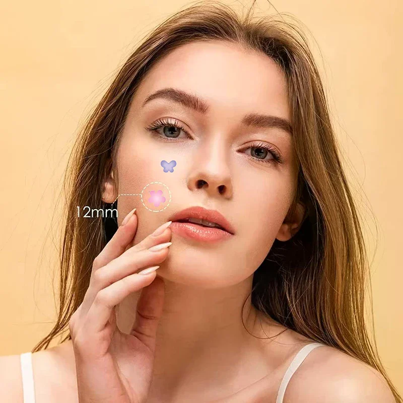 40/80/200 pezzi Fiore Viso Cura della pelle Acne Brufolo Patch Guarigione professionale invisibile