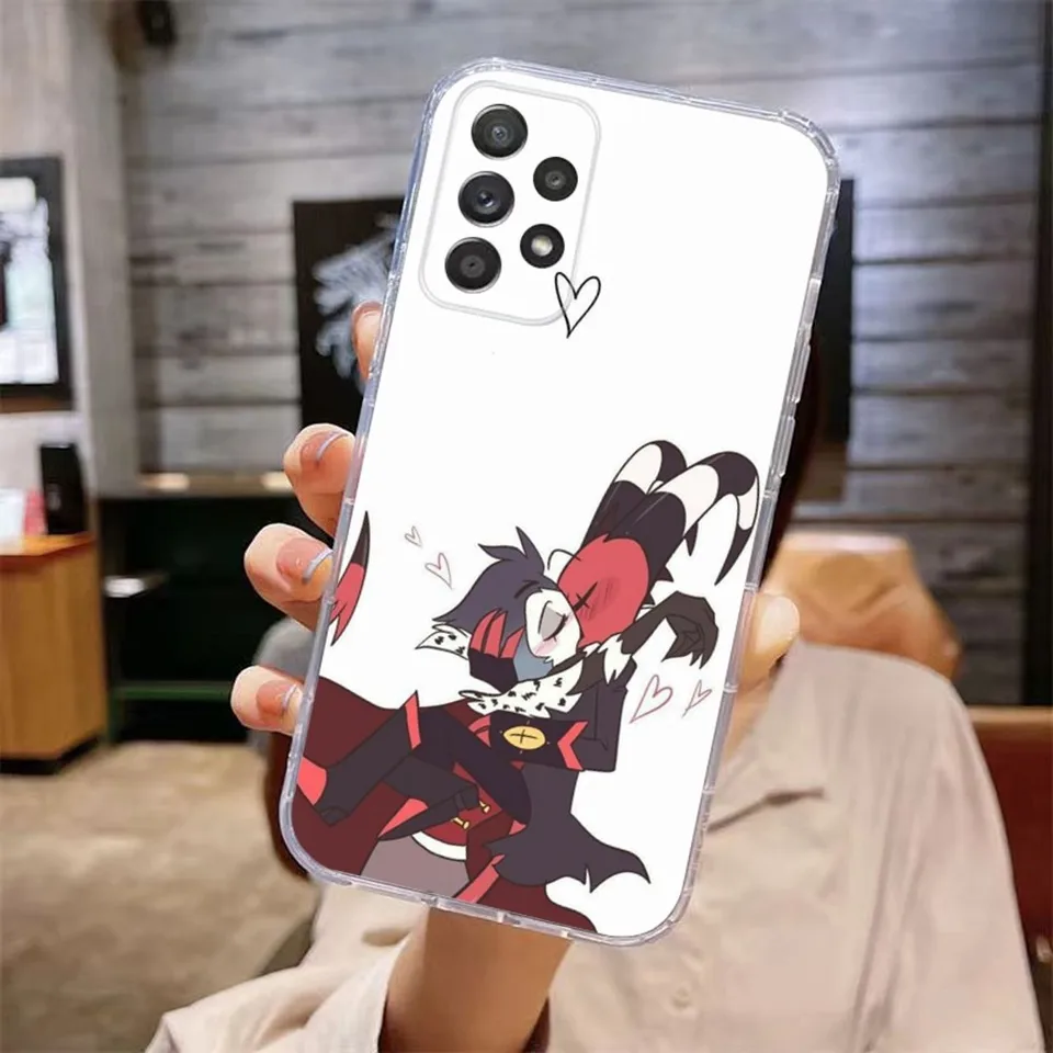 H-Helluva B-Boss Stolas Blitzo Phone Case For Samsung Galaxy A71,70,52,51,40,31,A50,30S,21S,Note20ultra Transparent Cover - AliExpress 202192403 H-Helluva B-Boss Stolas Blitzo Phone Case For Samsung Galaxy A71,70,52,51,40,31,A50,30S,21S,Note20ultra Transparent Cover - AliExpress 202192403