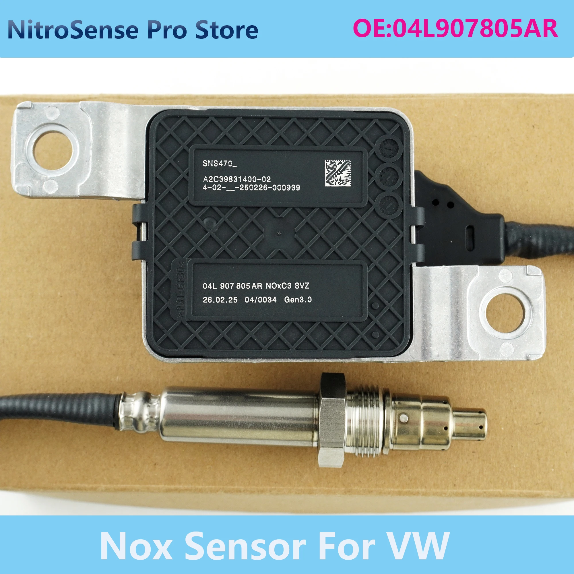 

04L907805AR 04L907807AR 04L907807M Nitrogen Oxygen Sensor For VW T6 Multivan Transporter 6 MK6 2.0 TDI 2015-2019