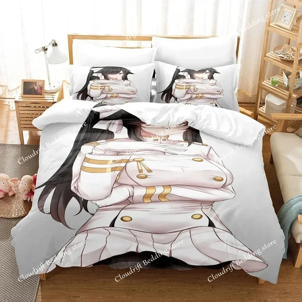 

Fashion Anime - Azur Lane Bedding Set Single Twin Full Queen King Size Bed Set Adult Kid Bedroom Duvet cover Sets bed sheet set0