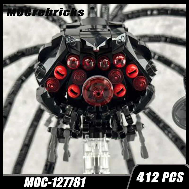 MOC-127781 Star Plan Anime Sentinel Creative Figure Educational Robot Building Blocks Brick DIY Model Christmas Toys Xmas Gifts