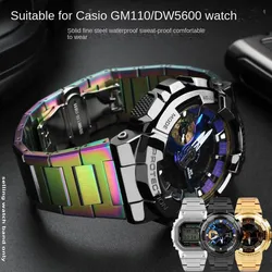 For Casio GA-2100 GM2100 watchband G-SHOCK farmhouse oak modified refined steel watch chain steel men's strap wristband Bracelet