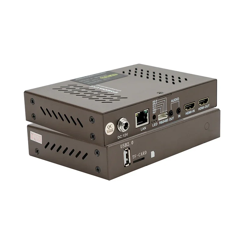 DIGICAST  Ultra Latency 4K  HD TO IP Encoder IP to IP Transcoder Decoder with Video Mixing Picture in picture out