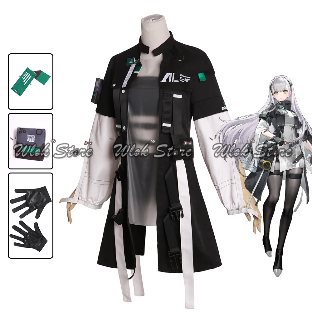

Girls Frontline 2:EXILIUM Tololo Cosplay Costume Jacket Coat Tops Shorts Socks Gloves Woman Halloween Party Carnival Outfits