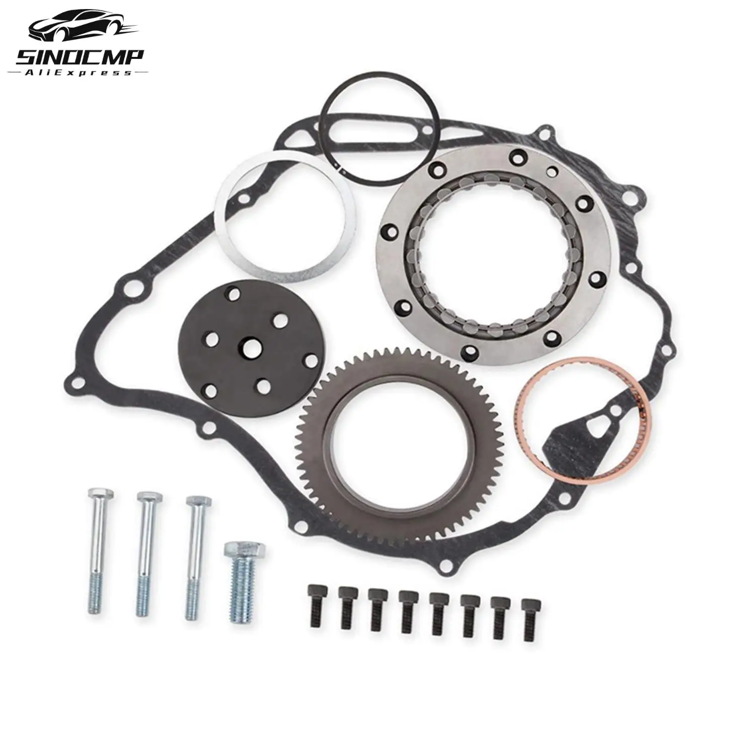 Big Roller Starter Clutch Kit Damper With Puller Tool For Yamaha l VStar 1100 1999-2009 l Drag Star 1100 Classic 2000-2008