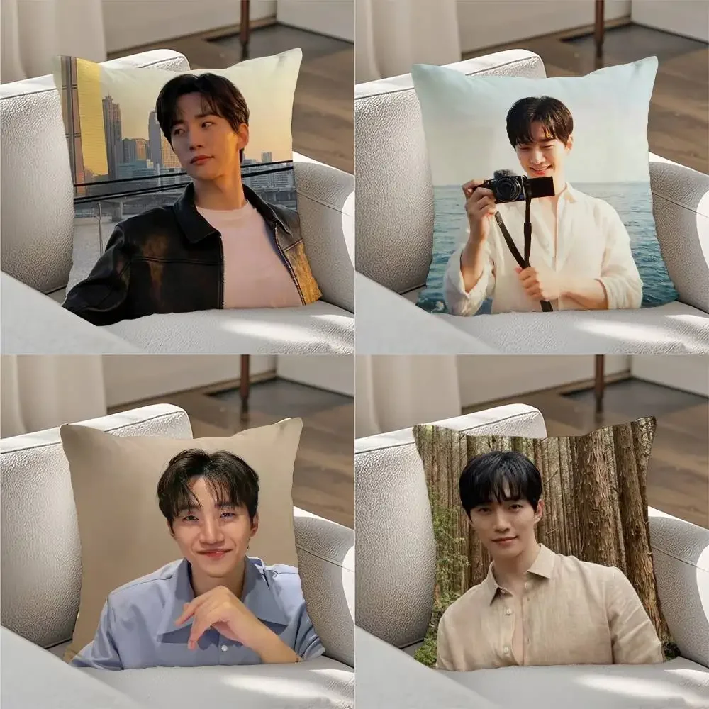 

Kpop Lee J-JunhoS Pillow Case Luxury Double-sided For Car Pillows 45x45 Cushions Cover Home And Decoration Sofa Pillowcase 50x50