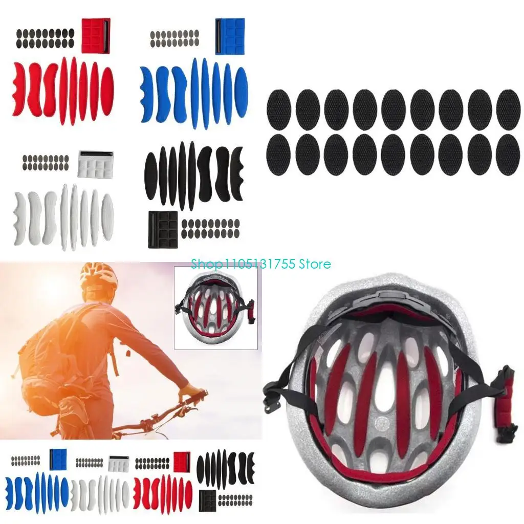 

K0EF Universal Helmets Padding Replacements Motorcycles Helmets Foams Cushions Pad