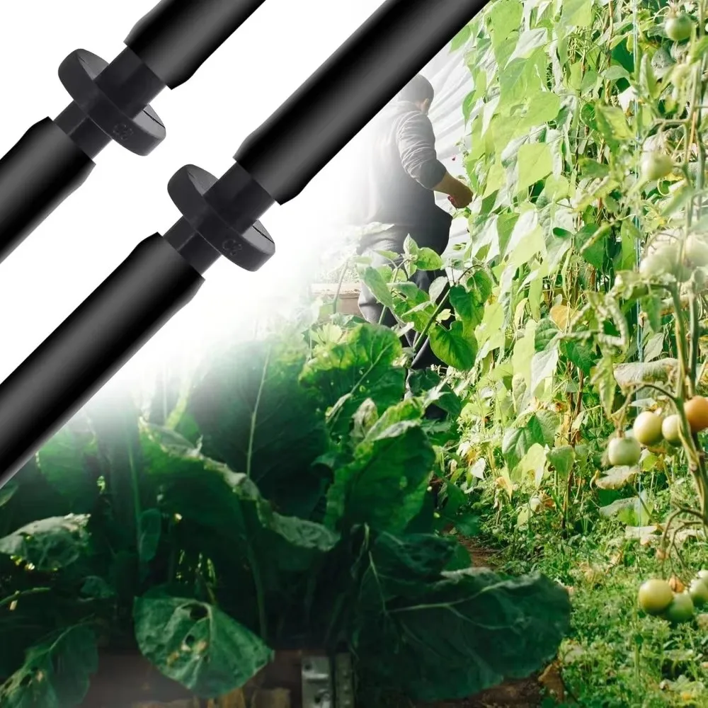 150 Stück 1/4-Zoll-Tropfbewässerungsanschlüsse, Widerhakenanschlüsse geeignet für 4/7-mm-Schlauch-Tropfbewässerungssysteme, Doppelhaken-Schlauchanschlüsse Bewässerungszubehör – Detail 1
