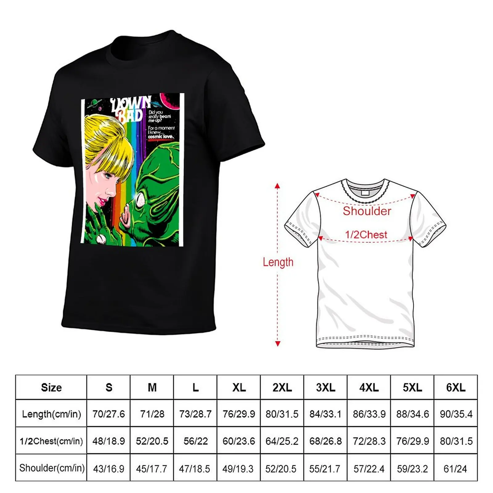 slim t 100% for tshirt man shirts Cosmic Love shirts man T-Shirt fit t cotton graphic for