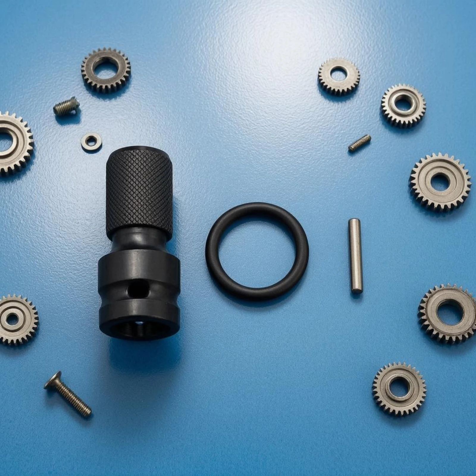 Telescopic Socket Adapter Metal Wrench Adapter Head Square Drive Converter Rugged Power Tool Accessory Sturdy view 6