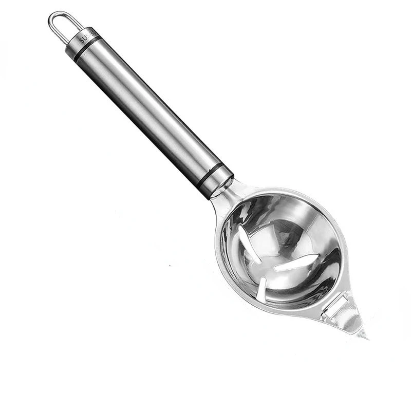 Egg Separator Stainless Steel Egg Yolk White Separator Long Handle Egg Divider Filter Kitchen Egg Tools Baking Cooking Gadgets image 3