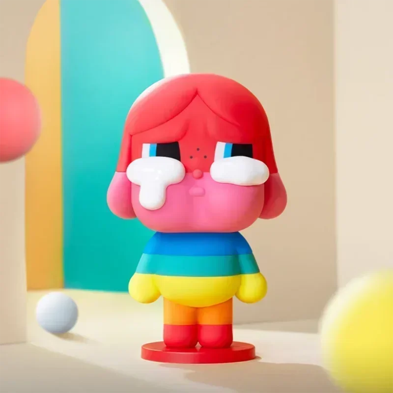 POP MART CRYBABY Crying Again Series Blind Box Surprise Mystery Action Figure Schattig model speelgoed Verjaardagscadeau