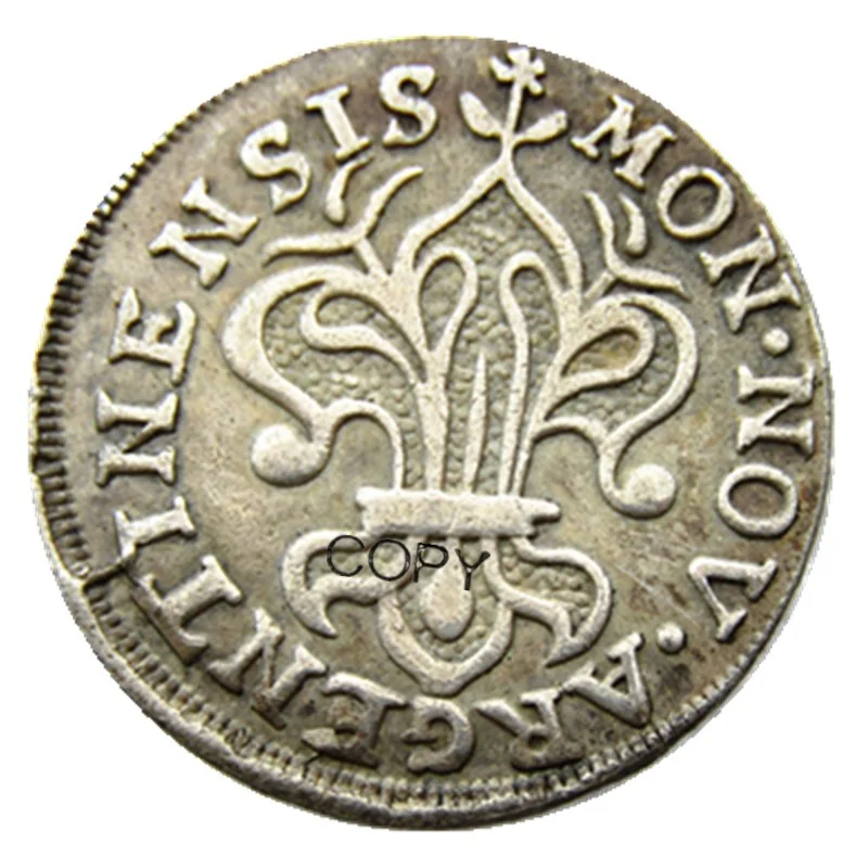 France 1682 1sol Silver Plated Copy Coins