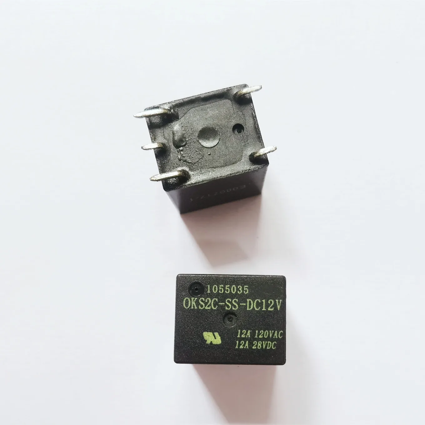 

Original new 100% OKS2C-SS DC12V relay 5pin SMD one open and one close OKS2C-SS-DC12V 12A 120VAC 12A 28VDC