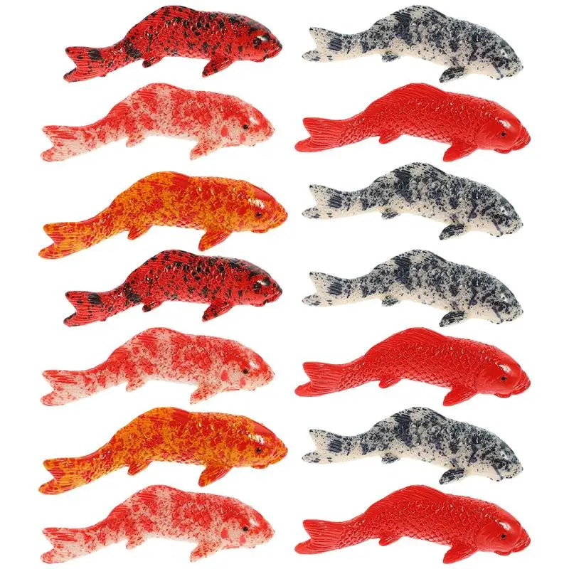 

20/5Pcs Aquarium Fish Decoration Tank Artificial Lovely Realistic Carp Small Fish Statue Simulated Fish Craft Aquarium Fake Fish