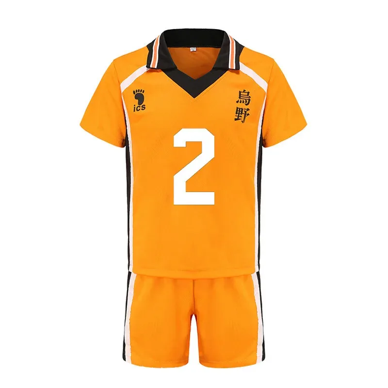 Anime Haikyuu!! Karasuno Yu Nishinoya disfraces Cosplay Noya San camiseta de voleibol Hinata Shoyo ropa deportiva Haikyuu camisas