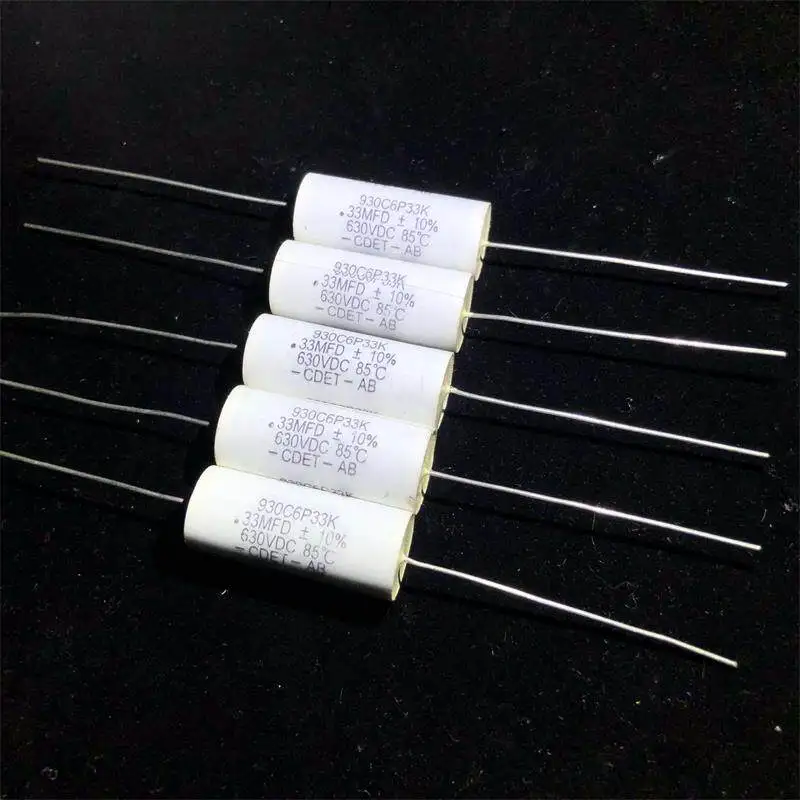 Genuine for CDET 930C Series 0.33UF 630V Copper Pin Audio Coupling Film Capacitor  50pcs