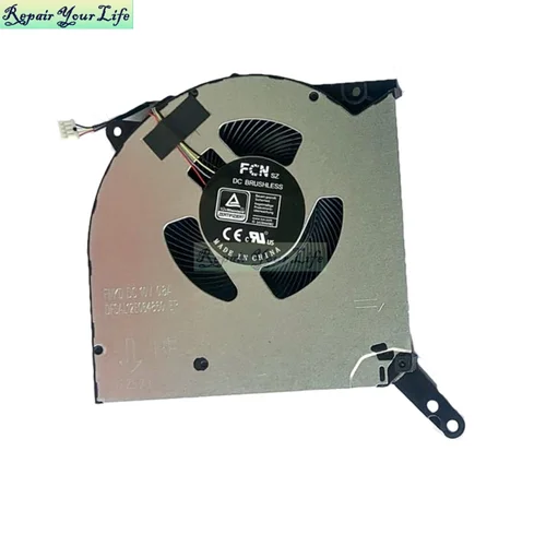 Imagen 2 del producto Ventilador de refrigeración para portátil Lenovo Legion 5 Pro 16 5-16ACH6H 82JQ 2021 Y560P CPU GPU ventilador enfriador DC10V FNKF FNKD 5H40S20281 5H40S20278