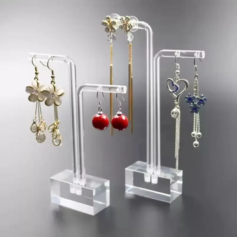 Luxury Acrylic Earrings Display Stand - Retail Store Jewelry Display Stand