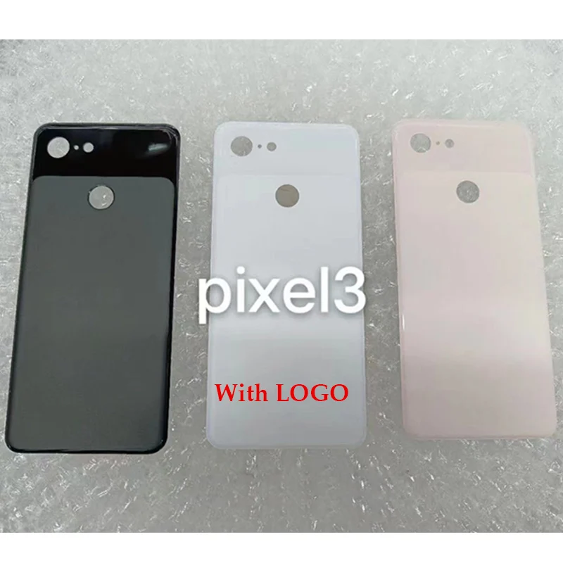 ฝาหลังคุณภาพ AAA สำหรับ Google Pixel 3ฝาครอบแบตเตอรี่ด้านหลังเคสฝาหลังสำหรับเปลี่ยนฝาครอบแบตเตอรี่ Google Pixel 3