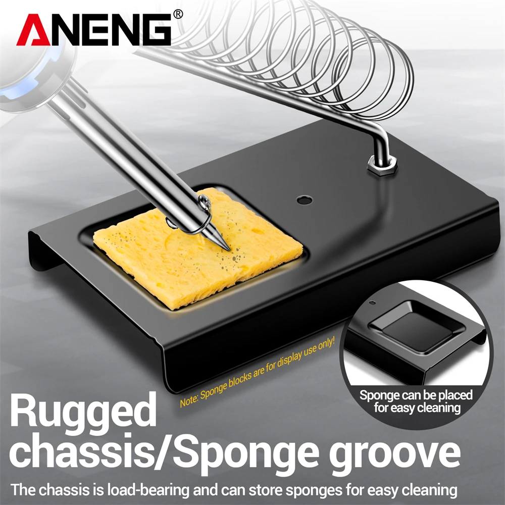 ANENG Electric Soldering Iron Accessories Square Soldering Iron Holder Electronic Electric Soldering Iron Bracket Welding Tools