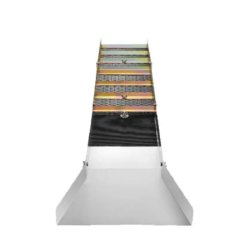 SucceBuy 50 "12" Caja Sluice completa Kit de panorámica de oro Equipo de minería de oro de aleación de aluminio 23/16 PCS Kit de prospección de oro