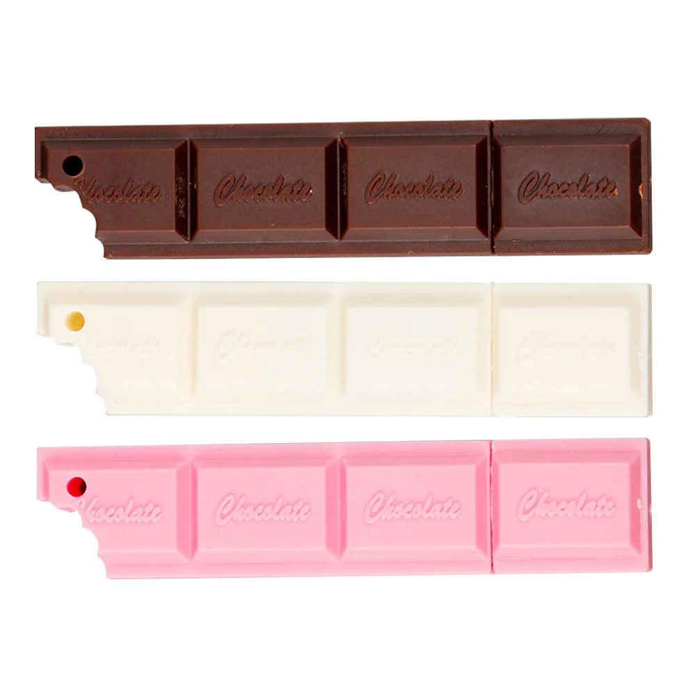 

3Pcs Chocolate Ballpoint Pen Cartoon Style Smooth Writing Cute School Office Stationery Fun Creative Supplies Pen