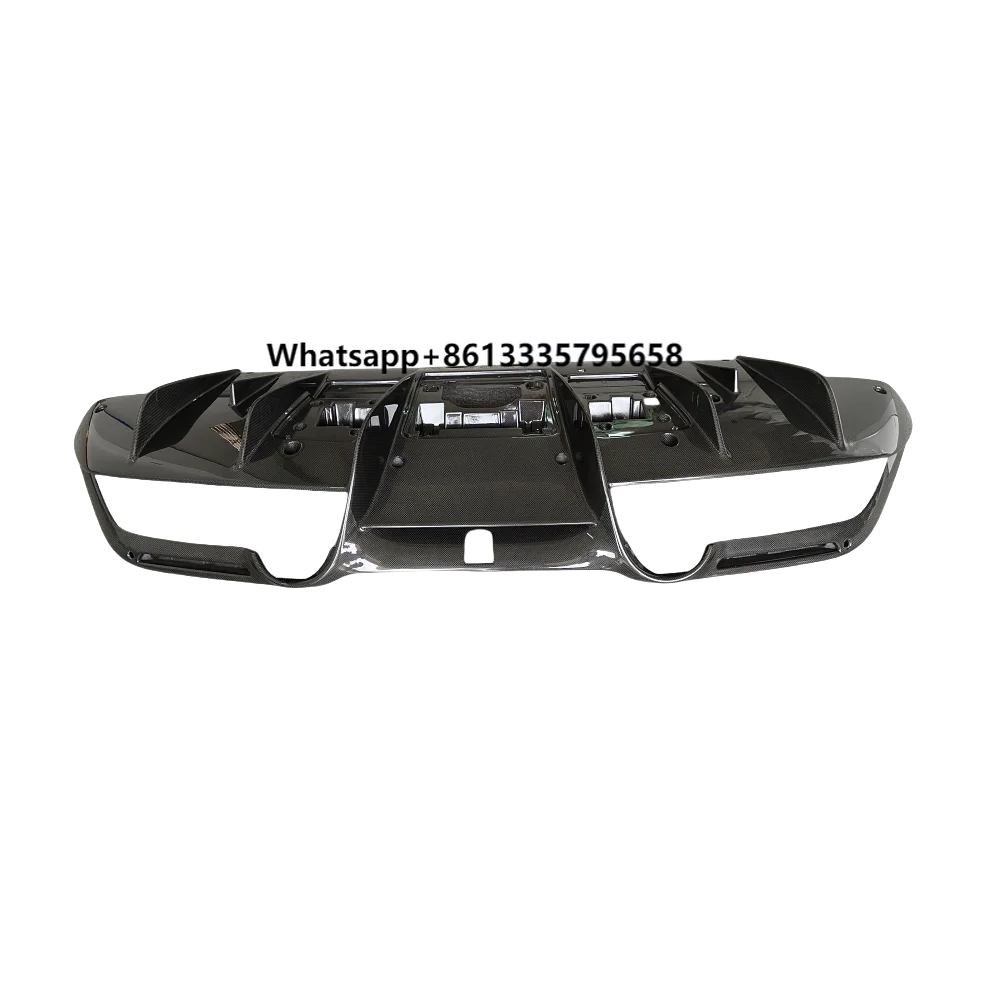 

OEM Style Dry Carbon Fiber Rear Bumper Rear Lip Diffuser Body Kit for Ferrari F8