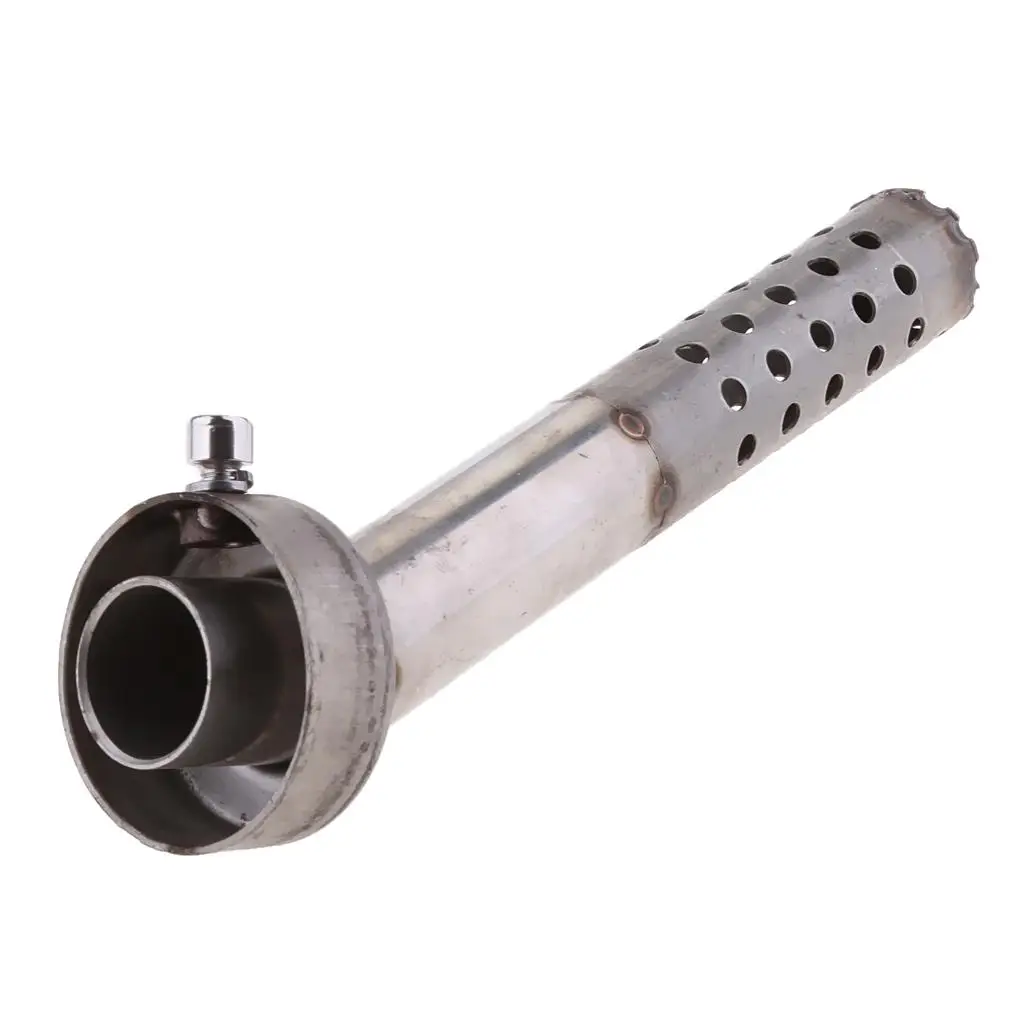 

16cm Long Motorcycle Exhaust Muffler Angled Baffle DB