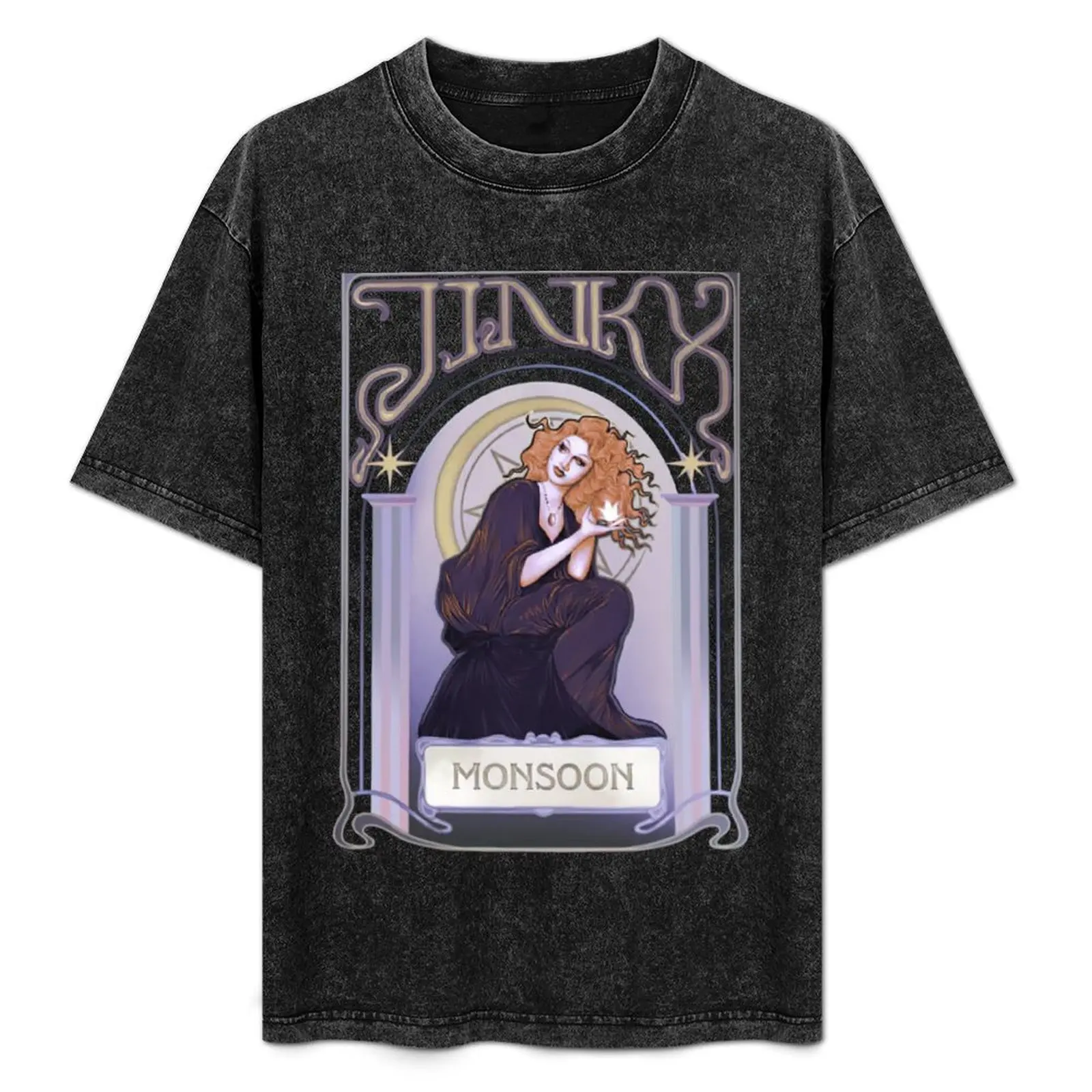 

Jinkx Monsoon Tarot T-Shirt summer clothes croswit shirt man funny shirt cotton workout shirts for men
