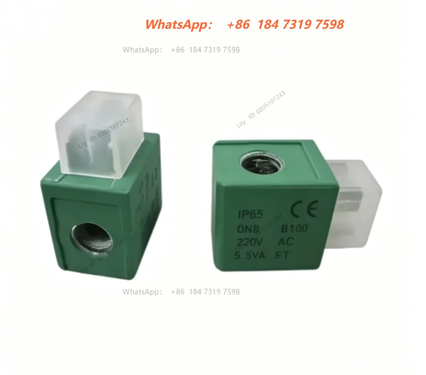 1PCS ASCO Type Solenoid Valve Coil Inner Diameter 10mm Height 30mm 400127-142 MP-C-165 400904-542-042 AC220V DC24V AC110V