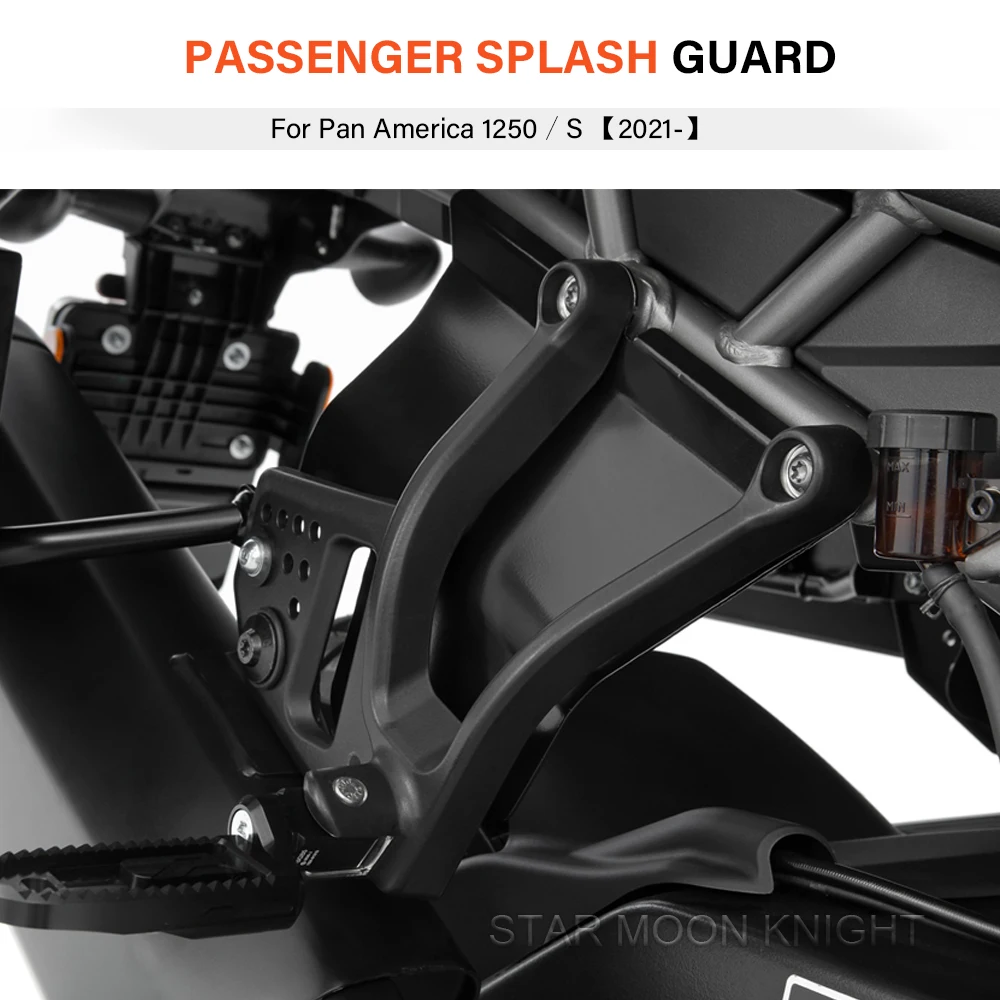 

Motorcycle For Pan America 1250 S 2021 2022 Accessories CNC Fender Mudguard Passenger Splash Guard Side Frame Infill Panels