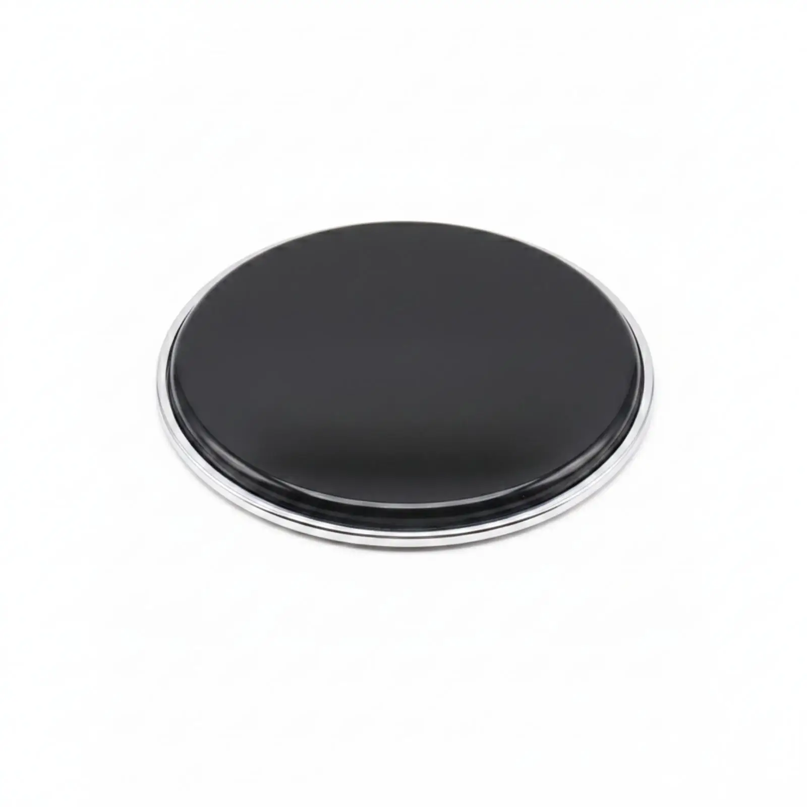 Black Oil Drum Skin 8 Inch for Drum Shell Percussion Replacement with Rim