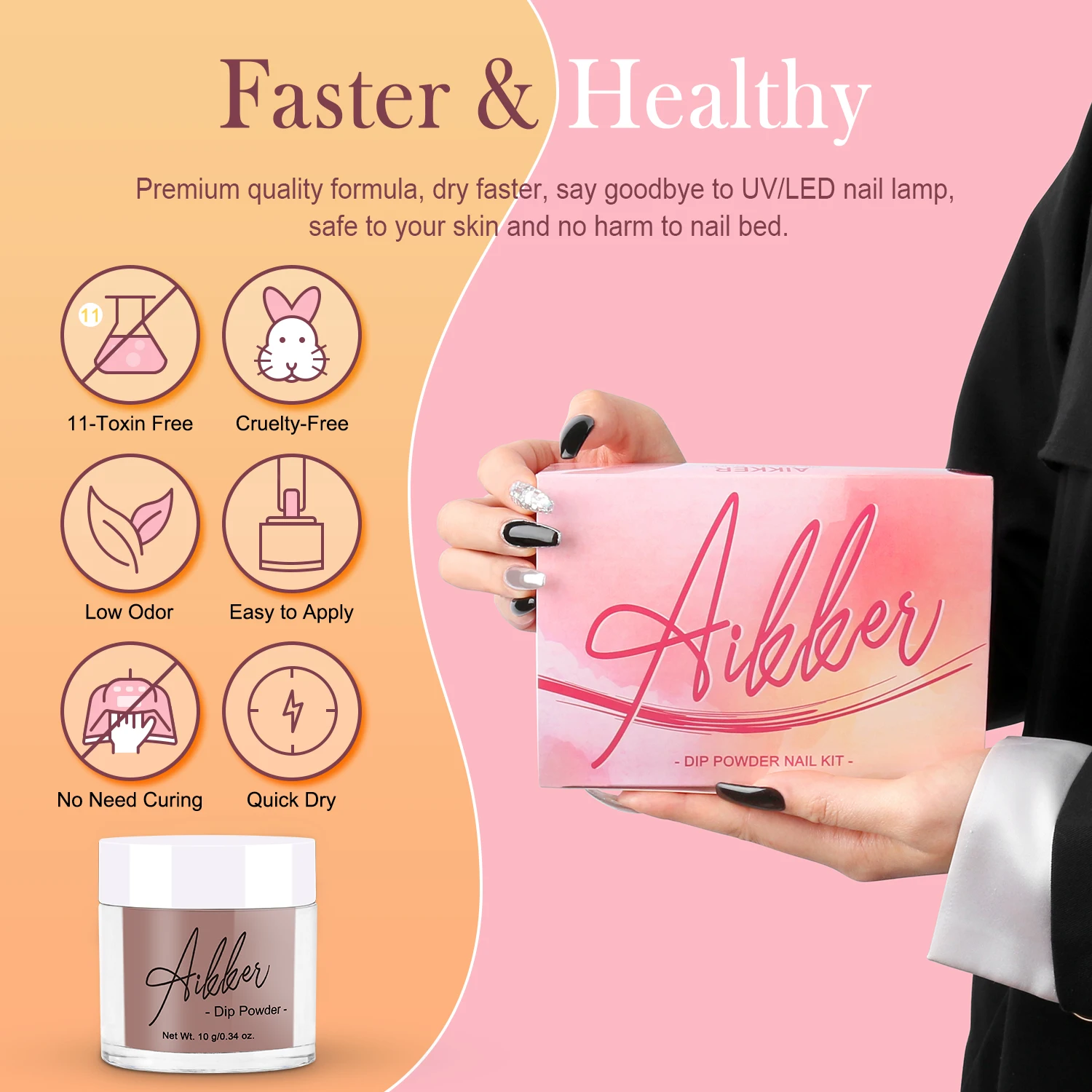 27点入りディップパウダーネイルキット、20種類のクリスマスカラー、ベースコート、トップコート、アクティベーター、マニキュアツール付きネイルアートサロン女性用ギフトセット