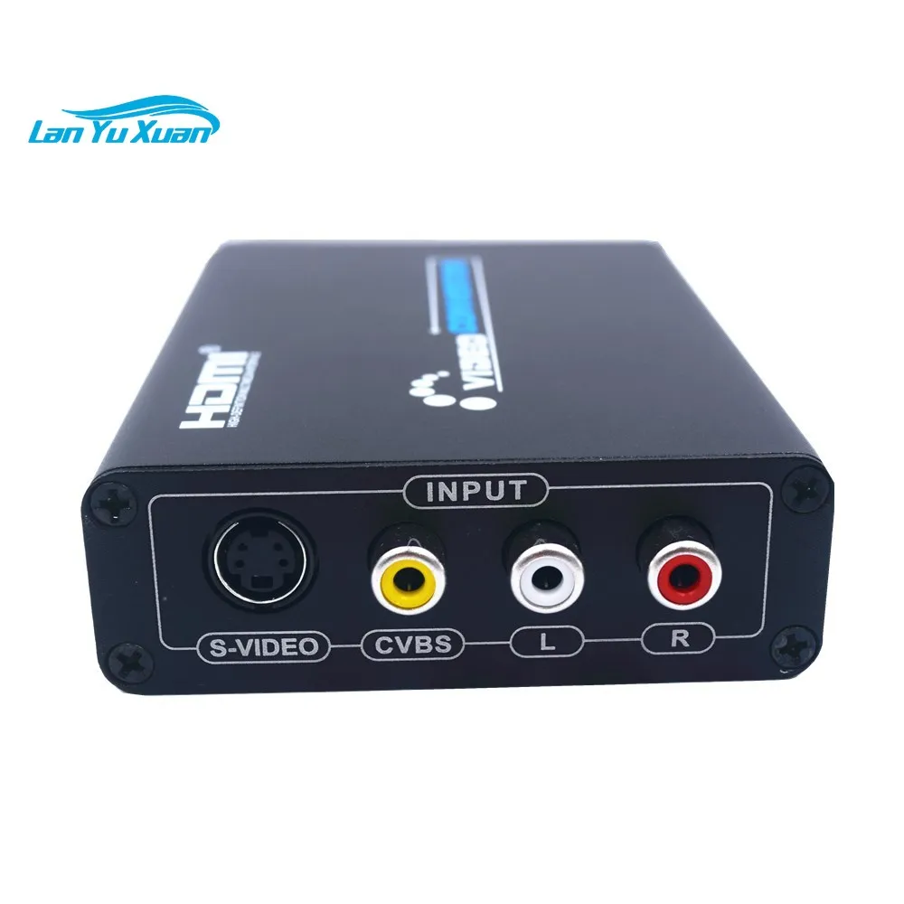 1080P 720P RCA to HD Converter Audio Video CVBS SD Analog to HD Converter