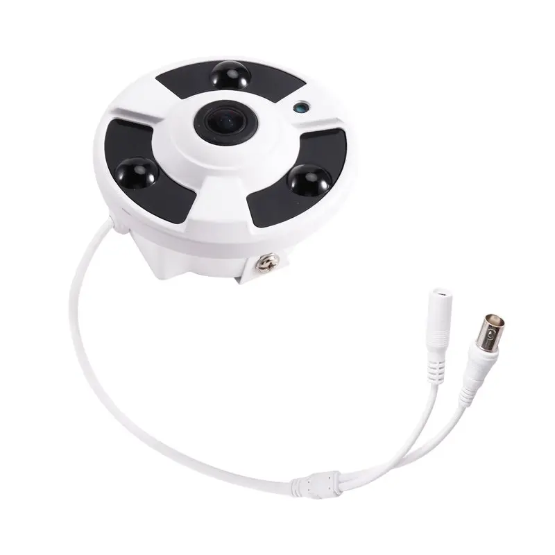 

PHILE-2MP Panoramic Camera Wide Angle View TVI CVI 4IN11.7Mm Lens Day Night Security 2MP Dome Fisheye Camera