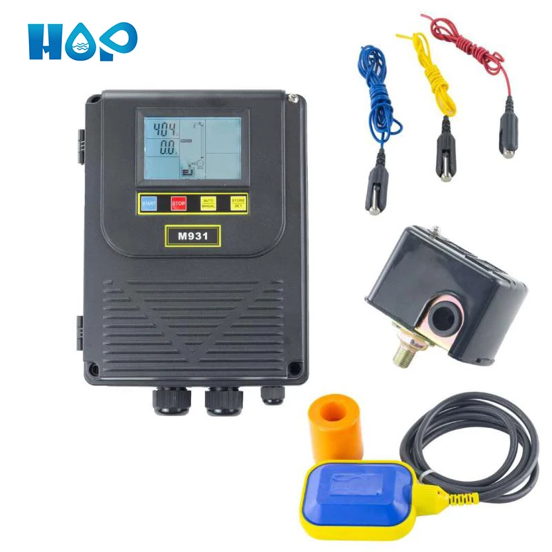 

HOP M931AC380V/50HZ 0.75-4KW Pump Accessories Single Phase Control Box Deep well Water Pump