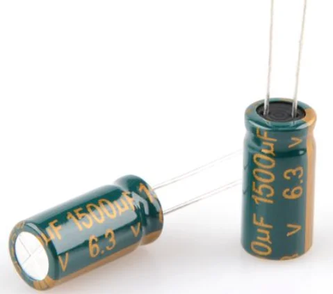 конденсатор 6.3v1500uf Алюминиевый электролитический конденсатор