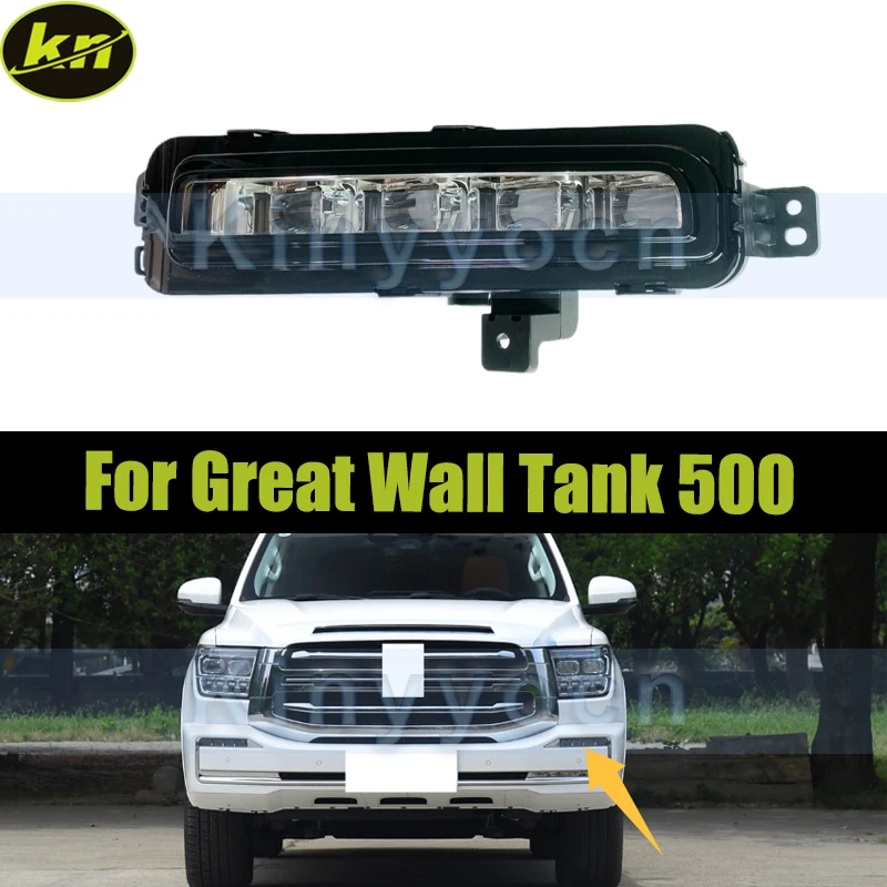 

Front Bumper Fog Lamp Light For Great Wall Tank 500 Front Foglight Driving Light