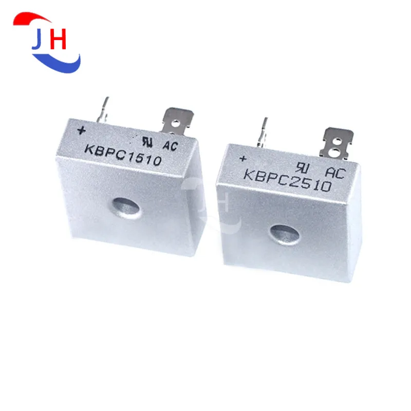 1PCS New KBPC1510 KBPC2510 KBPC3510 KBPC5010 15A 25A 35A 50A 1000V Diode Bridge Rectifier KBPC5010-50A1000V