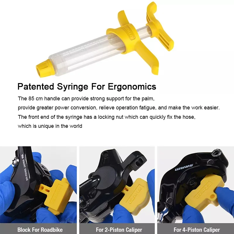 Bicycle Hydraulic Disc Brake Oil Bleed Kit Tools For Shimano Sram Avid Magura Series MTB Road Bike Brake Repair Tool Ezmtb