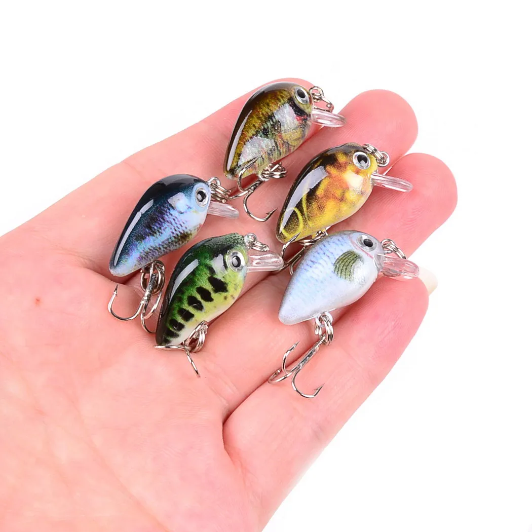 

30mm 2g Crazy Wobbler Mini Topwater Crankbait Artificial Japan Hard Bait Pesca Floating Fishing Lures Bass Pesca