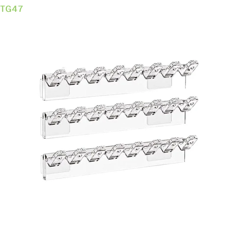 [LS]【DG】Organizador de collares autoadhesivo de 3 piezas, organizador de joyas multifuncional que ahorra espacio, soporte para collares montado en la pared