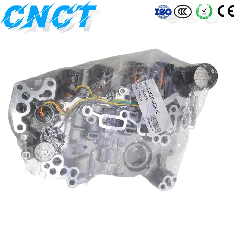 JF015E RE0F11A CVT Transmission Valve Body With Solenoids For Nissan Sentra Note Versa Altima Bluebira Elgrand Suzuki