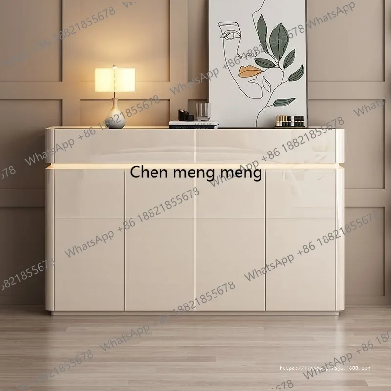 z5556Luxury Beutiful Waterproof Shoe Cabinet Multifunctional Organizer Shoe Rack Living Room Cabinet Range Chaussure Home Furnit